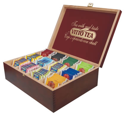 Wooden box VITTO TEA