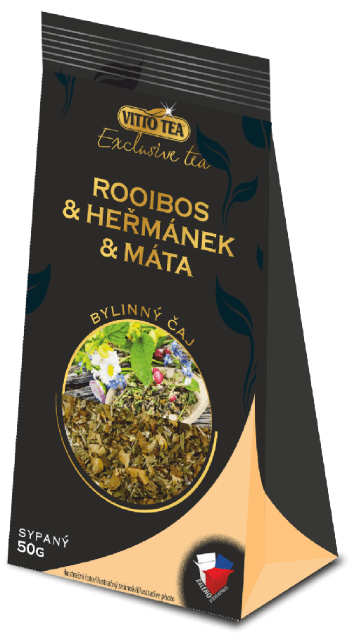 rooibos & heřmánek & máta